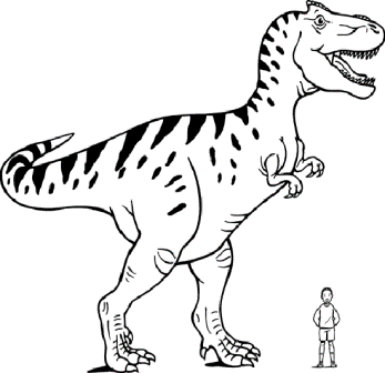 Dinosaurio para colorear y dibujar » DINOSAURIOPEDIA